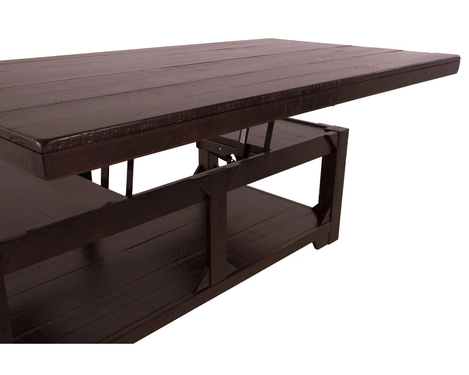 Rustic Brown Coffee Table with Lift Top X72288