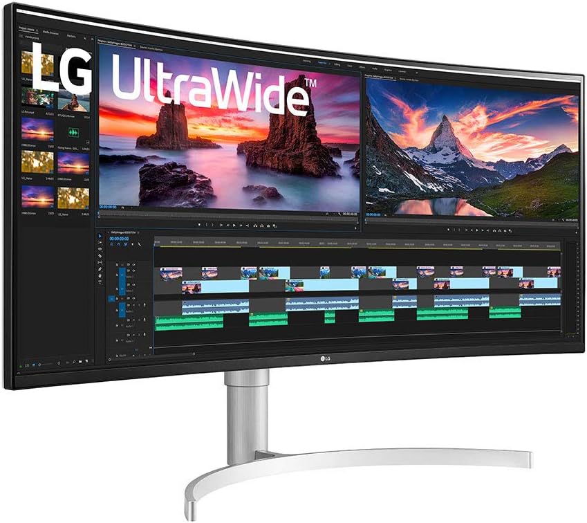 38" QHD+ Nano IPS Curved UltraWide Monitor with Thunderbolt 3 Port S8918