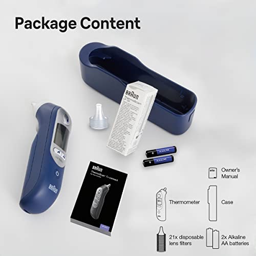 Ear Thermometer with App Compatibility and Digital Display J525