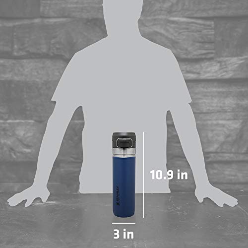 Insulated Stainless Steel Water Bottle 36 oz with Push Button Lid P799245