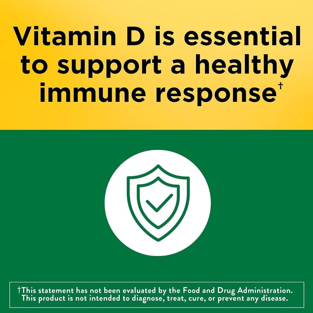 Vitamin D3 2000 IU Softgels, 320 Day Supply with Travel Pill Case G57610