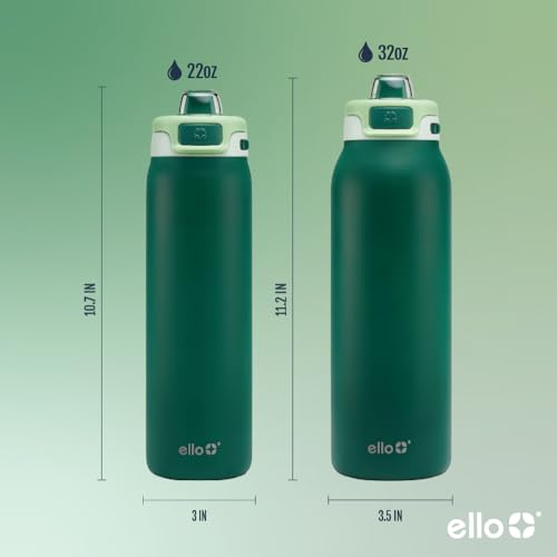 Stainless Steel Water Bottle with Leak Proof Lid, 22oz F571