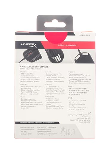 Gaming Mouse - Ultra-Lightweight, 59g, Honeycomb Shell, 16000 DPI V980280