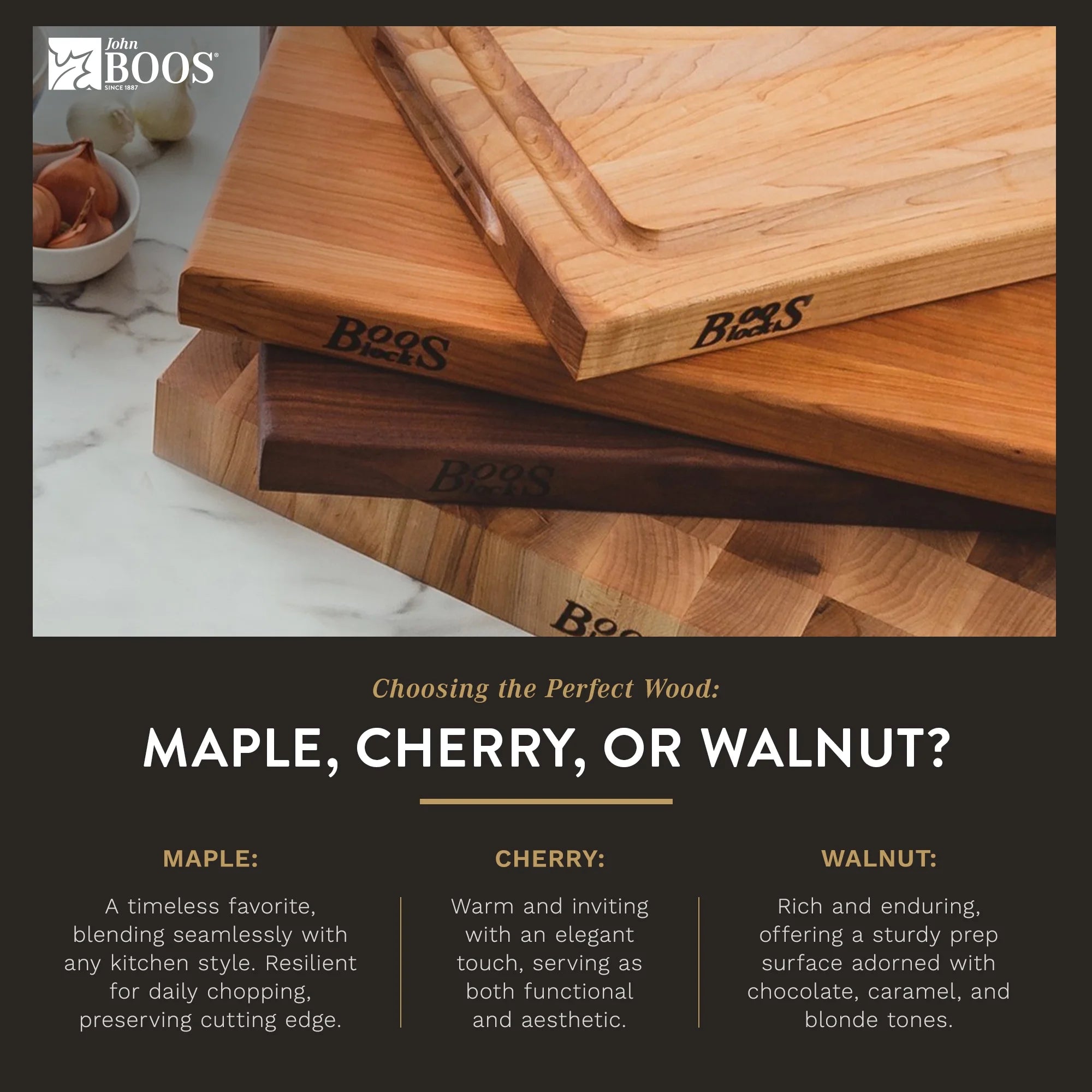 Maple Wood Cutting Board with Feet, 6 x 6 Inches Z166335