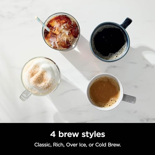 Coffee Maker with Rapid Cold Brew, 4 Brew Styles, 12-Cup Carafe, Black L957858