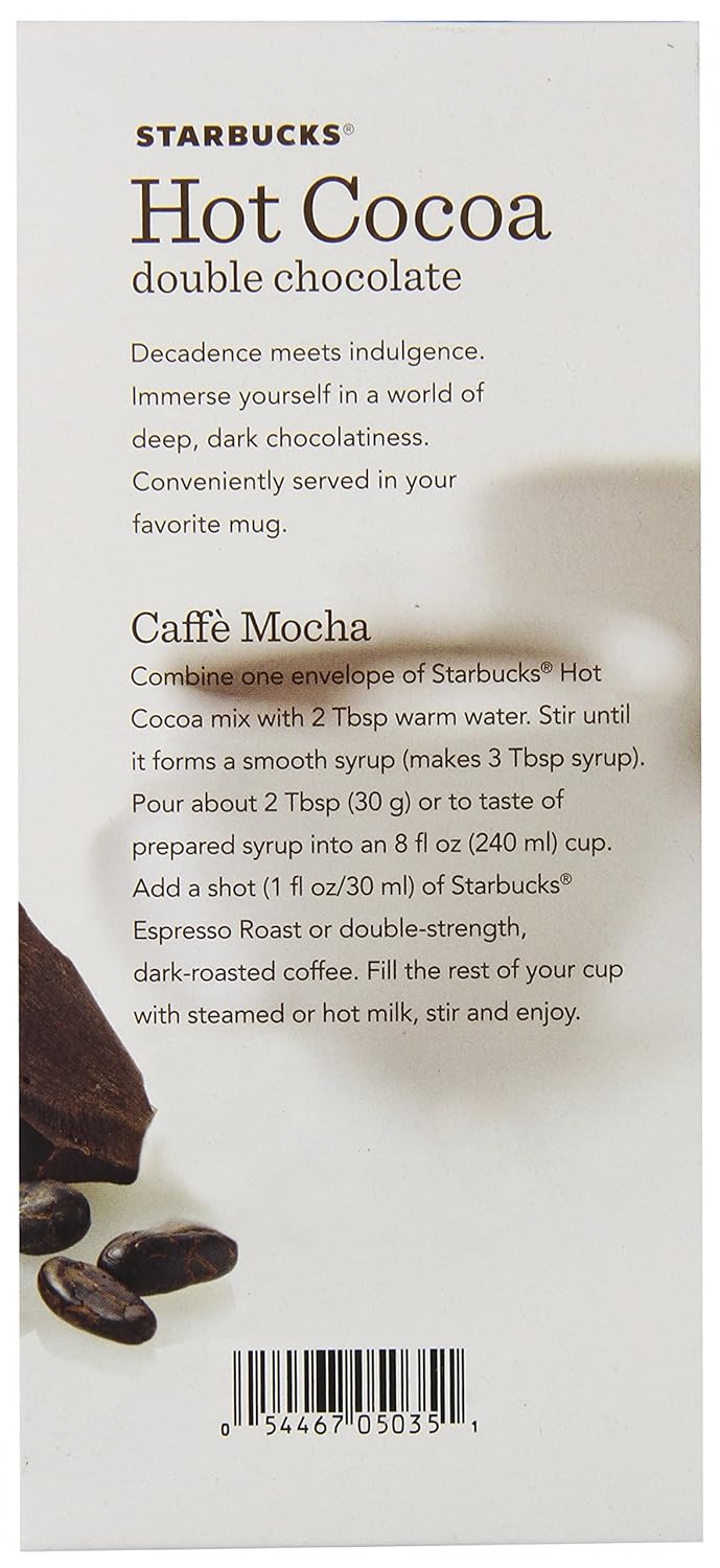 Hot Cocoa Mix, Double Chocolate, 8 oz A548840