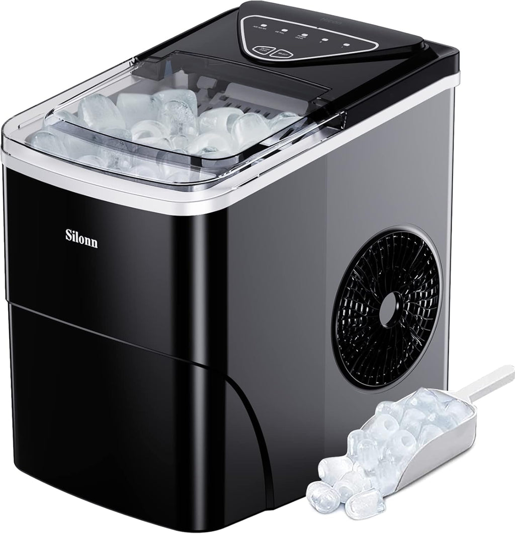 Ice Maker Countertop with Water Filter Pitcher and Filter Change Indicator G574