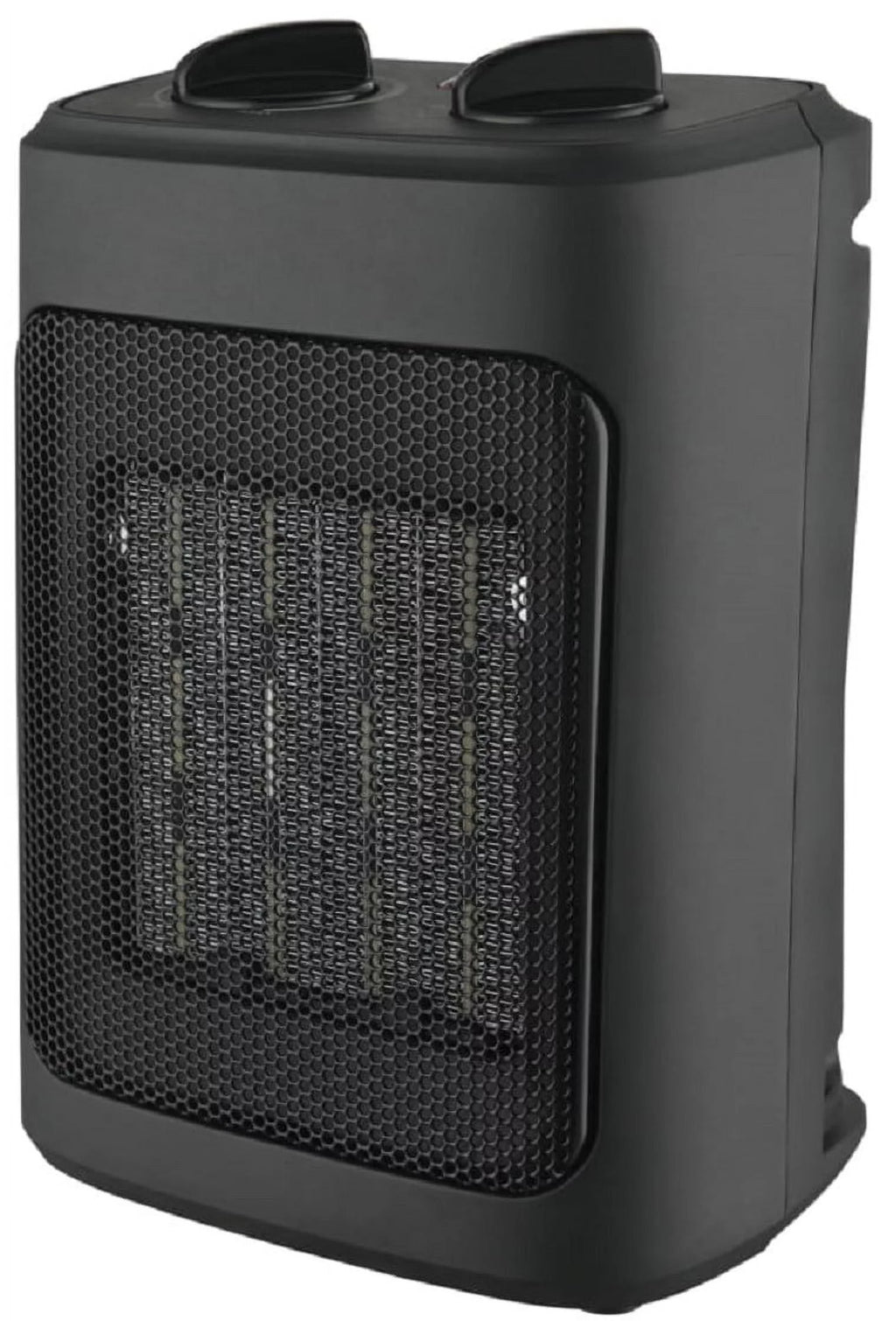 1500W Ceramic Fan-Forced Space Heater, Black D7611