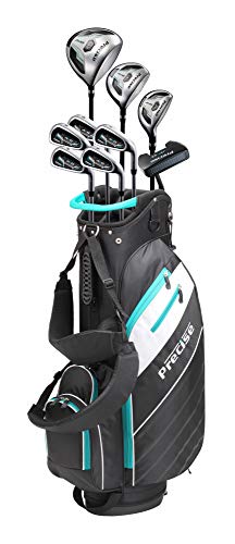 Men's Complete Golf Clubs Package Set with Titanium Driver, Bag, Right Hand V769