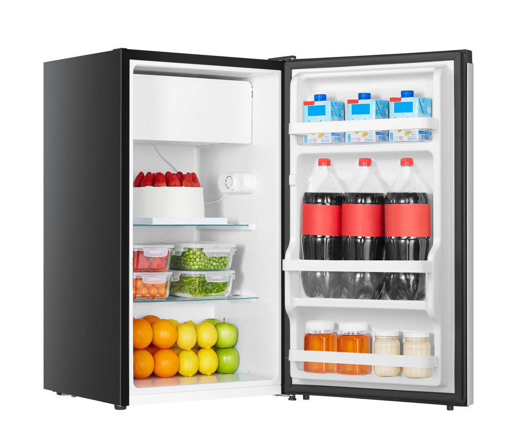 Mini Fridge with Chiller, Silver D7148