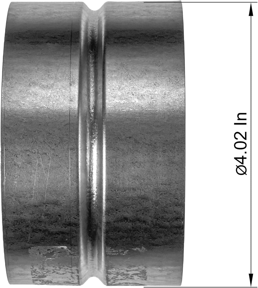 4" Galvanized Steel Duct Connector for Ventilation F853
