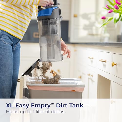 Upright Bagless Vacuum with Swivel Steering and Pet Hair Pick Up Q86273
