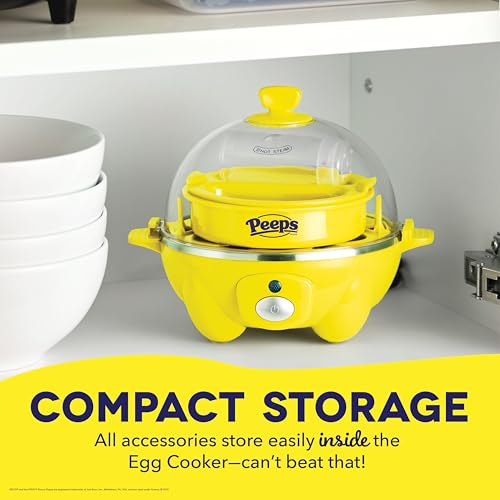 6 Egg Capacity Electric Egg Cooker with Auto Shut Off - Black U471