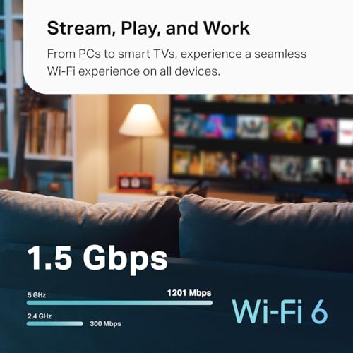 Mesh WiFi System 3-pack, 5500 sq ft Coverage, Gigabit Ports F56237