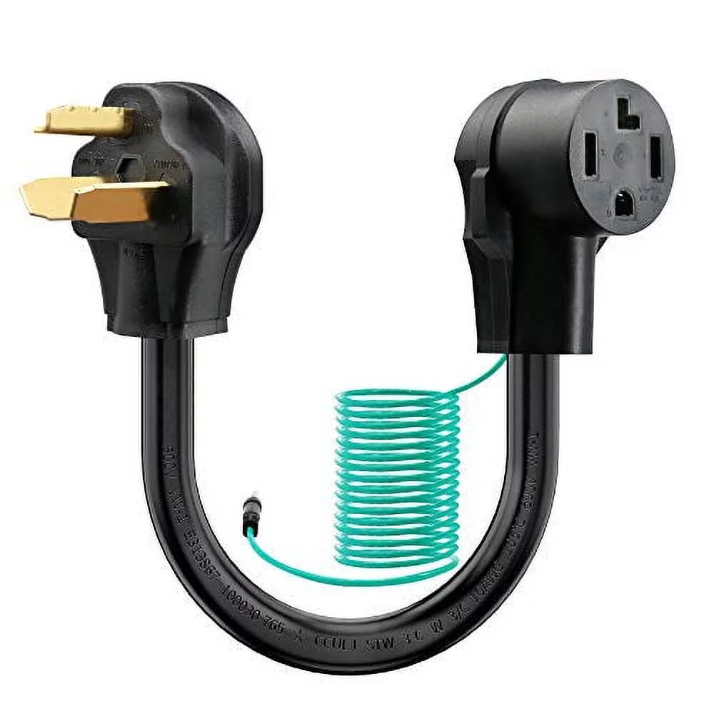 Dryer Adapter 4 Prong to 3 Prong, NEMA 10-30P to 14-30R, 30 Amp, 1.5FT B89803