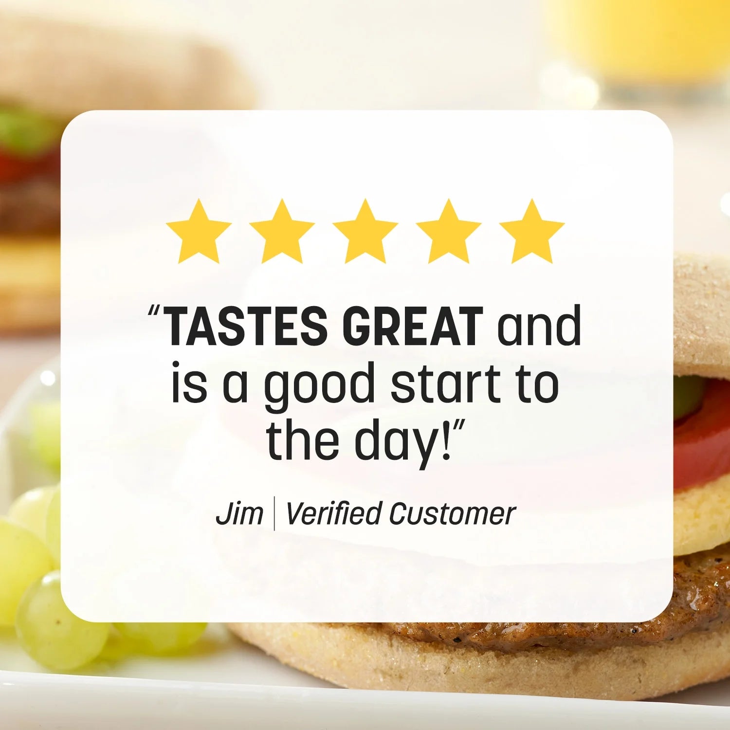 Turkey Sausage & Egg Muffin Frozen Breakfast Sandwiches, 18 Count K556