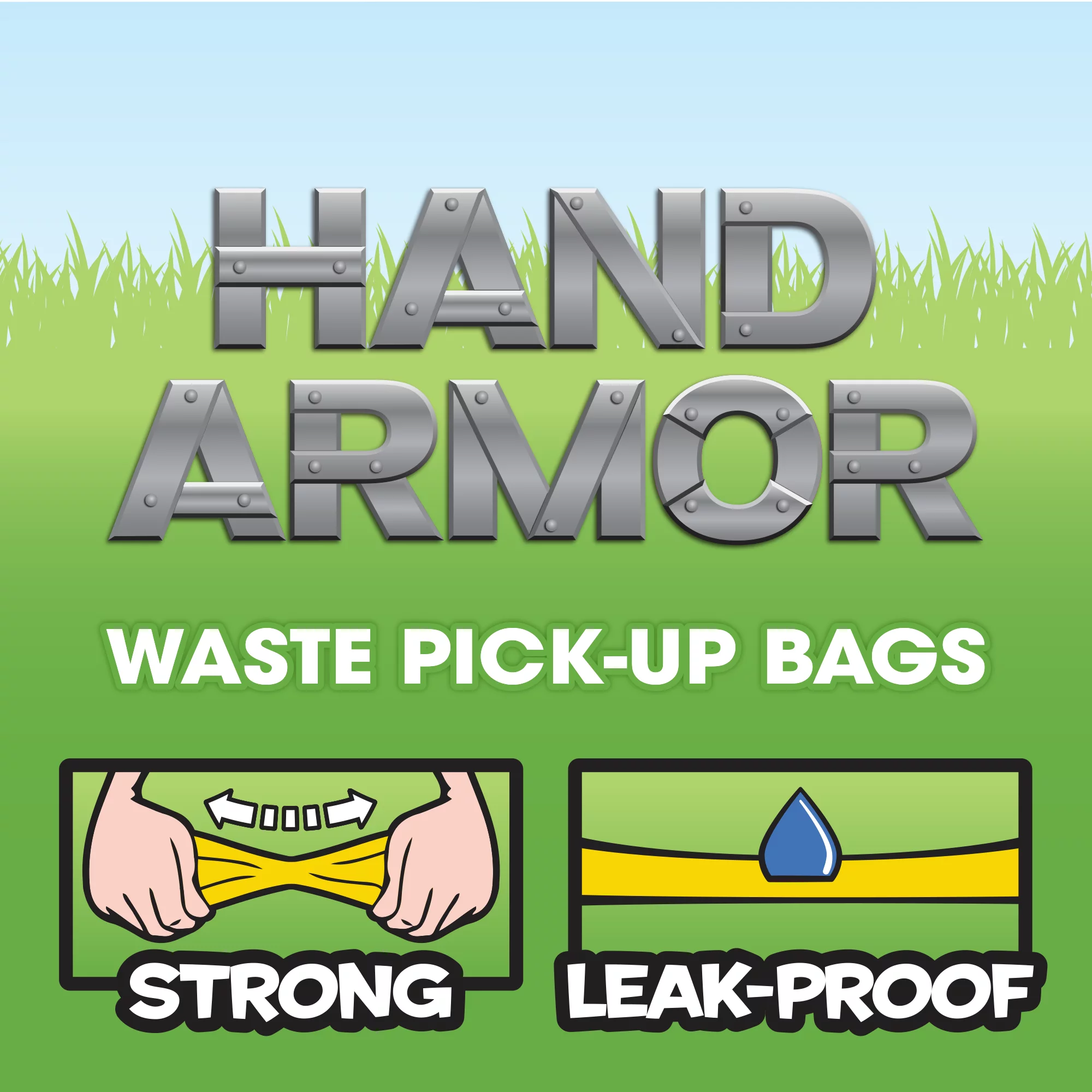 Dog Poop Bags, Extra Thick with Easy Tie Handles, 200 Count Y299