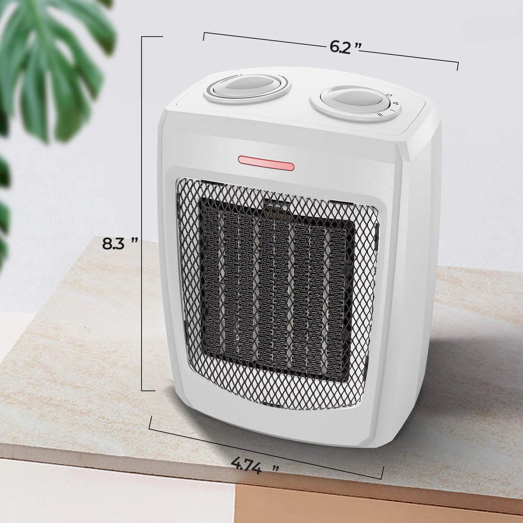 Ceramic Space Heater with Thermostat for Home and Office R268265