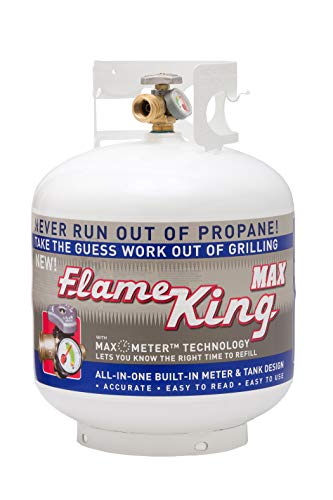 20 lb Steel Propane Tank Cylinder with 2-Pack Refillable 1LB Propane Cylinders H9093