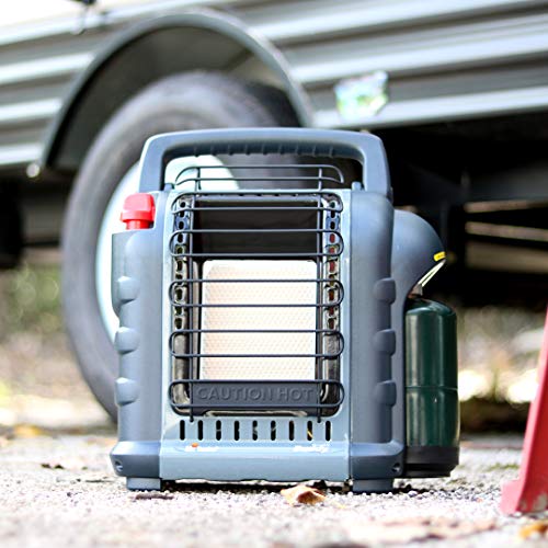 Portable Propane Radiant Heater, 4,000-9,000 BTU Indoor-Safe G8796