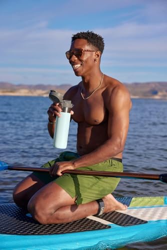 Insulated Stainless Steel Water Bottle 36 oz with Push Button Lid P799245