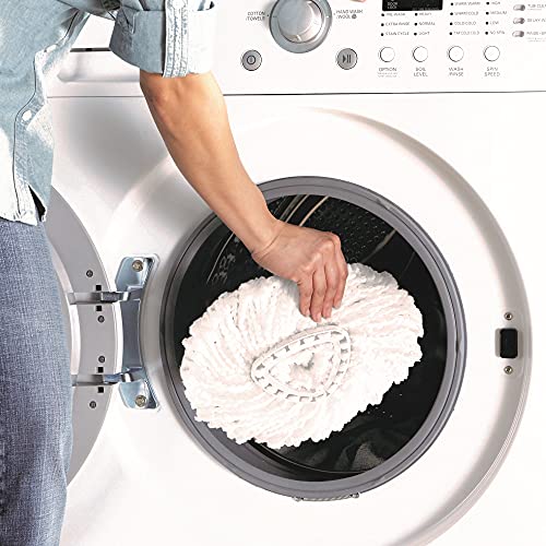 Microfiber Spin Mop and Bucket Cleaning System P374