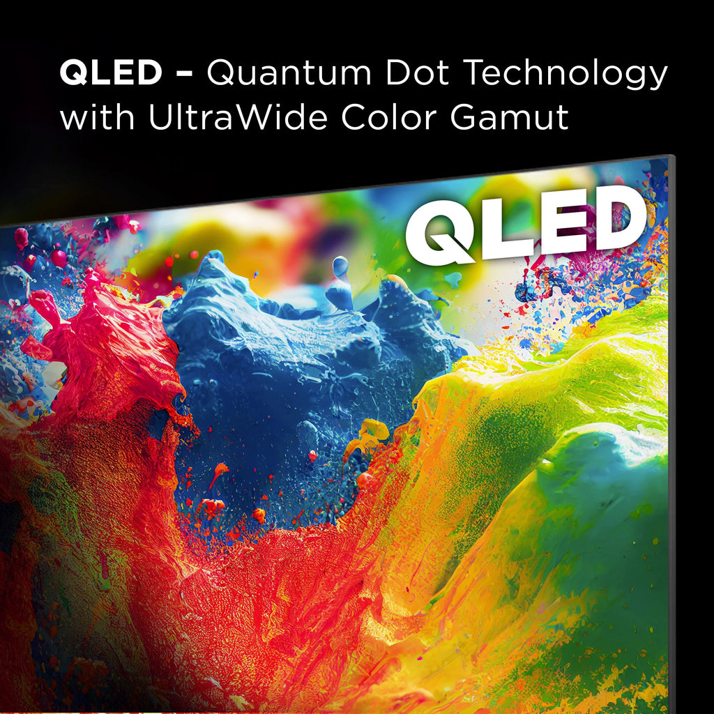 65" Class 4K Mini-LED QLED Smart TV with 120Hz, Dolby Vision HDR, and Google TV V87610