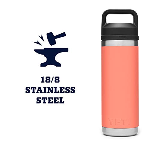 18 oz Vacuum Insulated Stainless Steel Bottle with Chug Cap E63440