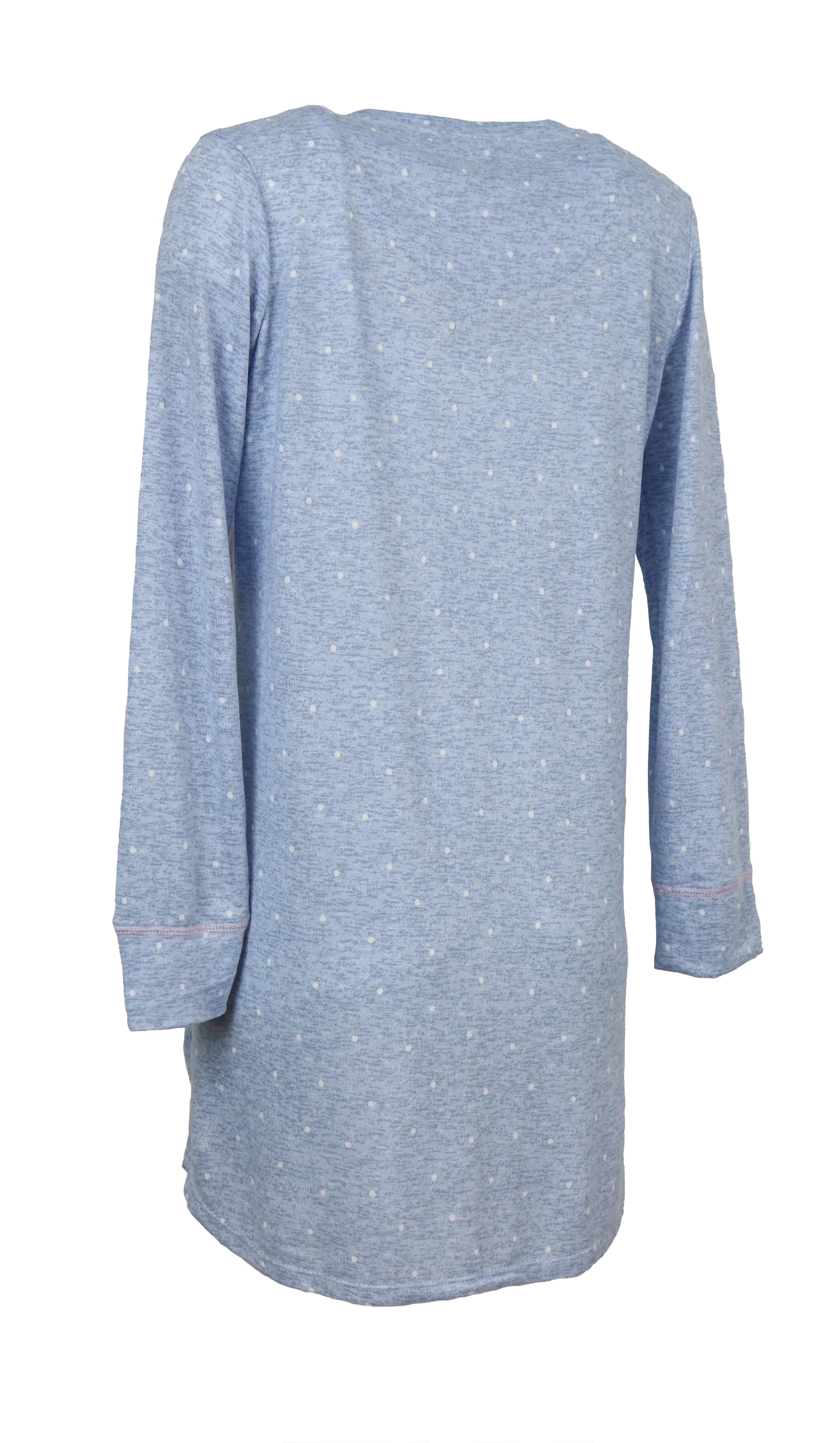 Women's Long Sleeve Night Gown Sleep Dress F209