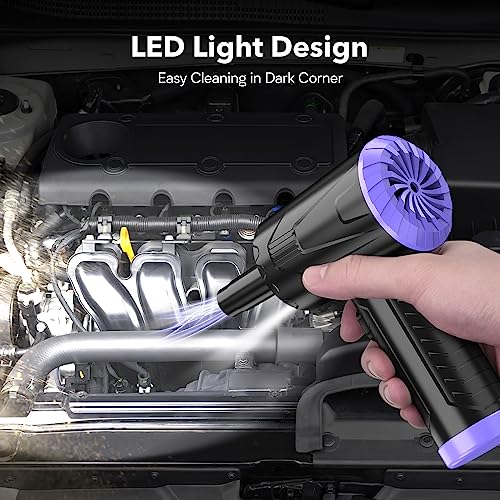 Cordless Electric Air Duster for Keyboard and Computer Cleaning X3968