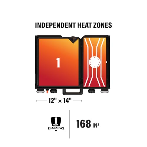 12" x 14" Camping Griddle with Side Burner I417133