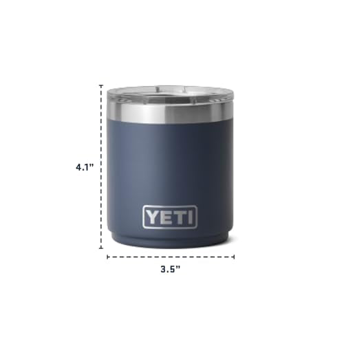 Vacuum Insulated Stainless Steel Stackable Lowball with Lid, 10 oz P764067