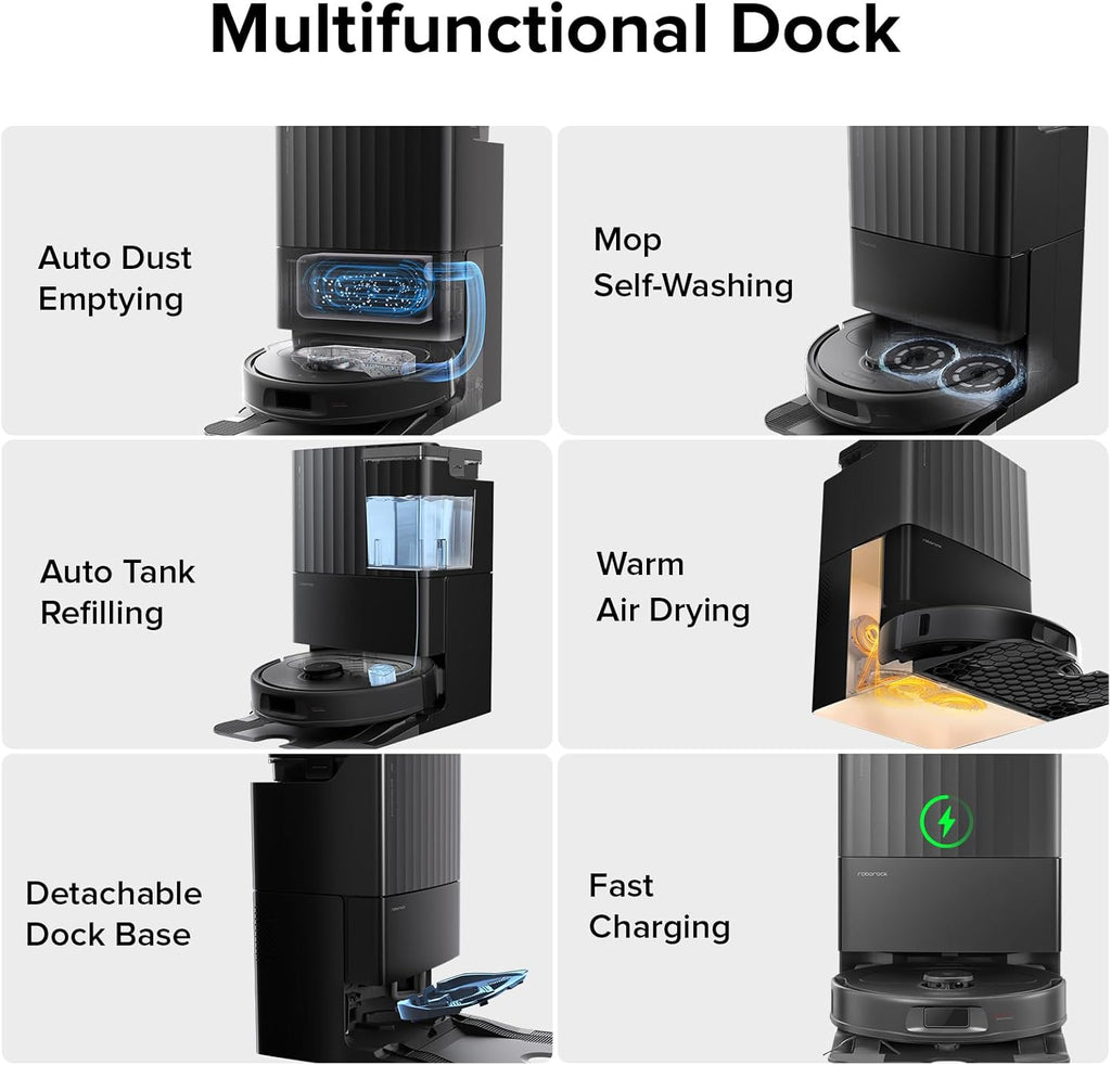 Robot Vacuum and Mop with Multi-Surface Floor K2750