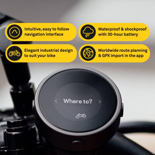 Motorcycle GPS Tracker with Waterproof Design and 14-Hour Battery H262268